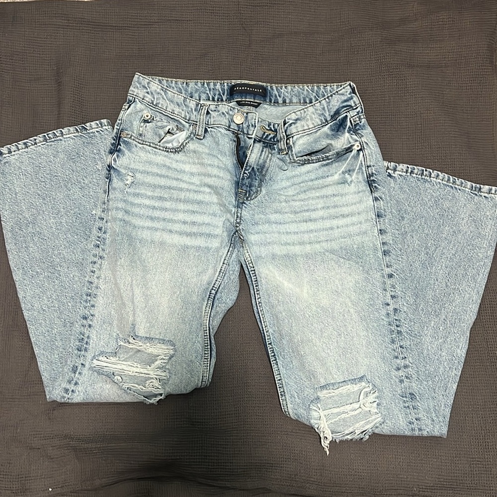 Aeropostale low rise baggy jeans